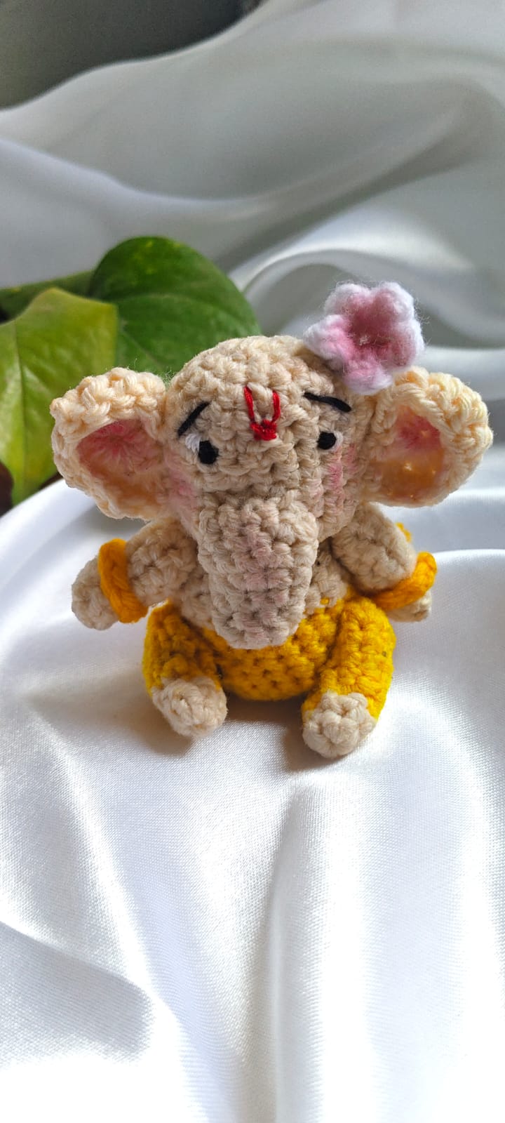 Crochet made Ganesh Ji