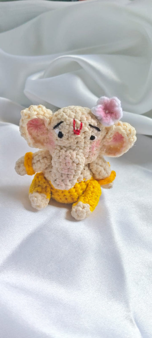 Crochet made Ganesh Ji
